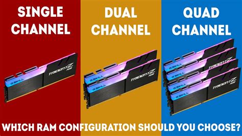Memory Showdown: Single vs Dual vs Quad Channel .